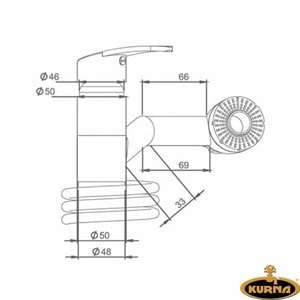 KURNA MİX SPİRALLİ LÜKS EVYE BATARYA
