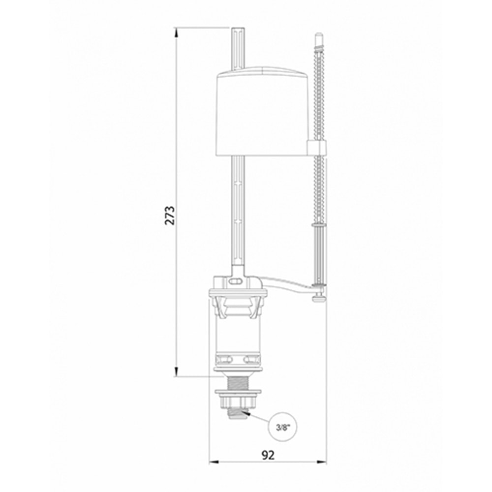 MEGA MASTER FLATÖR PLASTİK 3011
